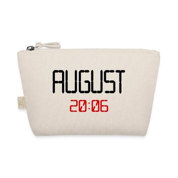 August 2006, 20. Geburtstag - Bio-Täschchen - Natur - Vorne