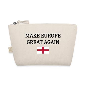 Make Europe Great Again – England - Organic Pouch - nature - Front