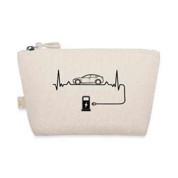 Amour des voitures électriques avec battement de cœur Voitures électriques - Trousse biologique - nature - Devant