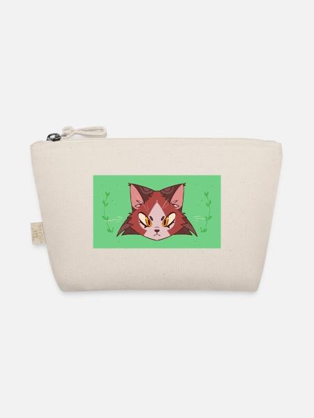 Cat design - Bio-Täschchen - Natur
