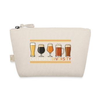 Craft Beer Vintage feiert Vielfalt und Hausbrauerei - Bio-Täschchen - Natur - Vorne