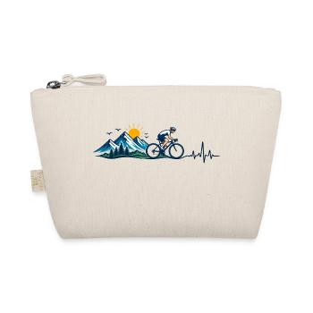 Outdoor-Mountainbiken - Bio-Täschchen - Natur - Vorne