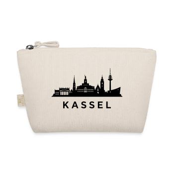 Kassel Skyline - Bio-Täschchen - Natur - Vorne