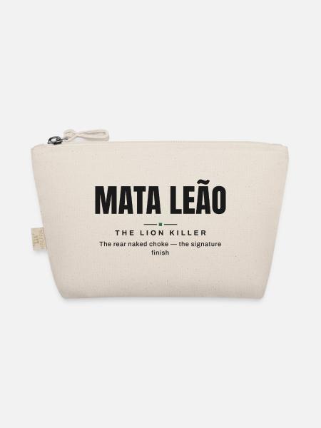 Mata Leão — Die Löwenjägerin | Echtes Jiu-Jitsu - Bio-Täschchen - Natur