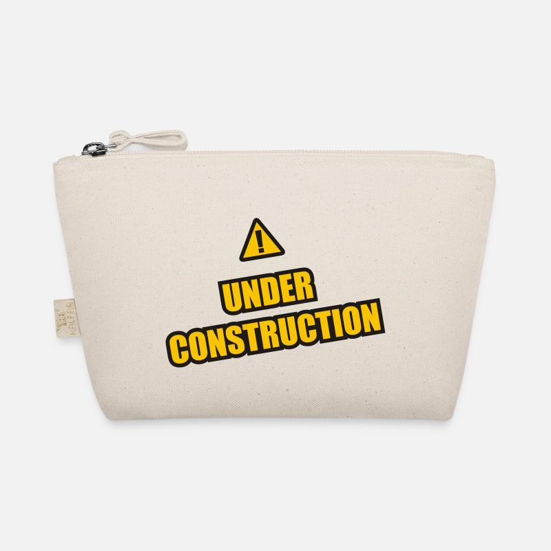 under construction Bio-Täschchen