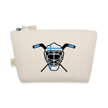 Hockey Goalie Maske Finnland - Bio-Täschchen - Natur - Vorne