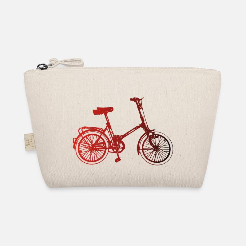 DDR Klapprad Klappfahrrad - Bio-Täschchen - Natur