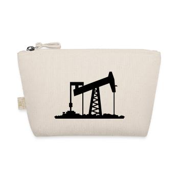 Ölförderung / oil rig (1c) - Organic Pouch - nature - Front