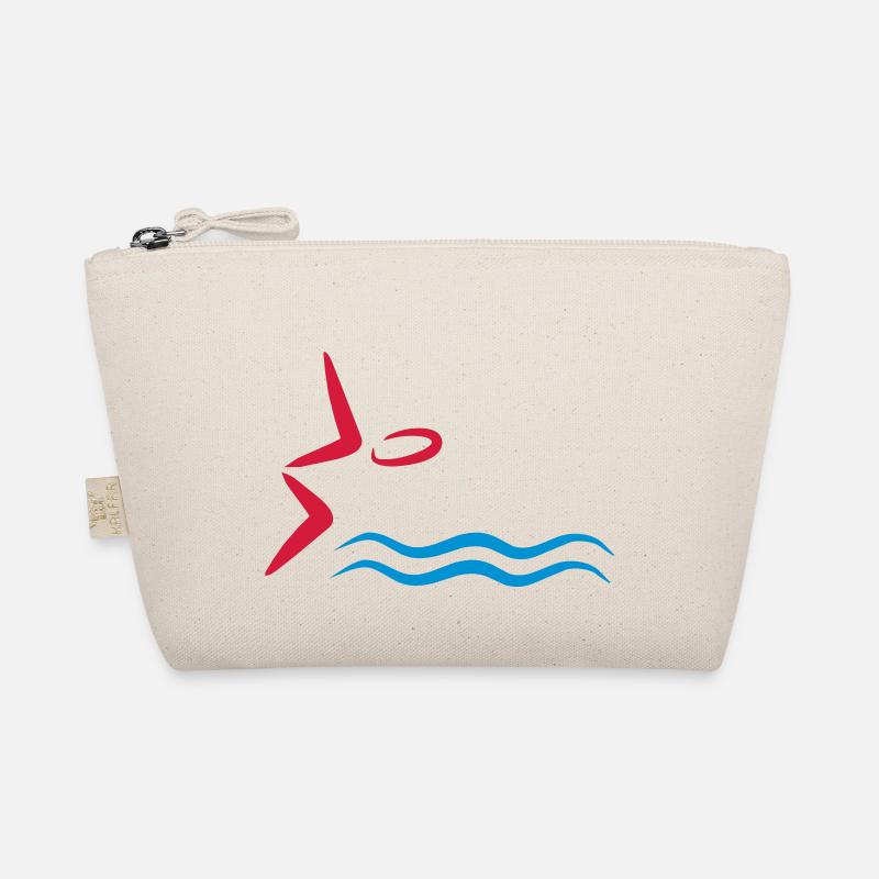 schwimmen - Bio-Täschchen - Natur