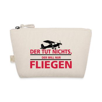 nurfliegen_ul - Bio-Täschchen - Natur - Vorne