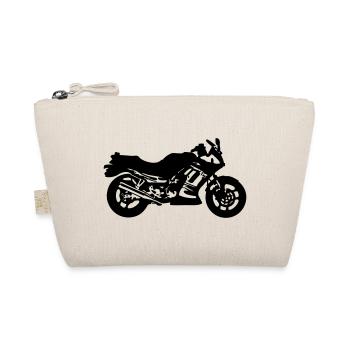 Motorrad , Ninja , Japan , Rennmaschine , (25) - Bio-Täschchen - Natur - Vorne