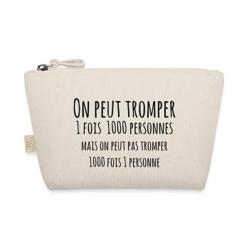 On peut tromper 1 fois 1000 personnes - Trousse biologique - nature - Devant