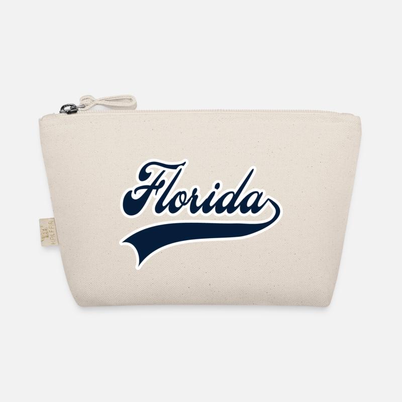 florida weiß navy Bio-Täschchen