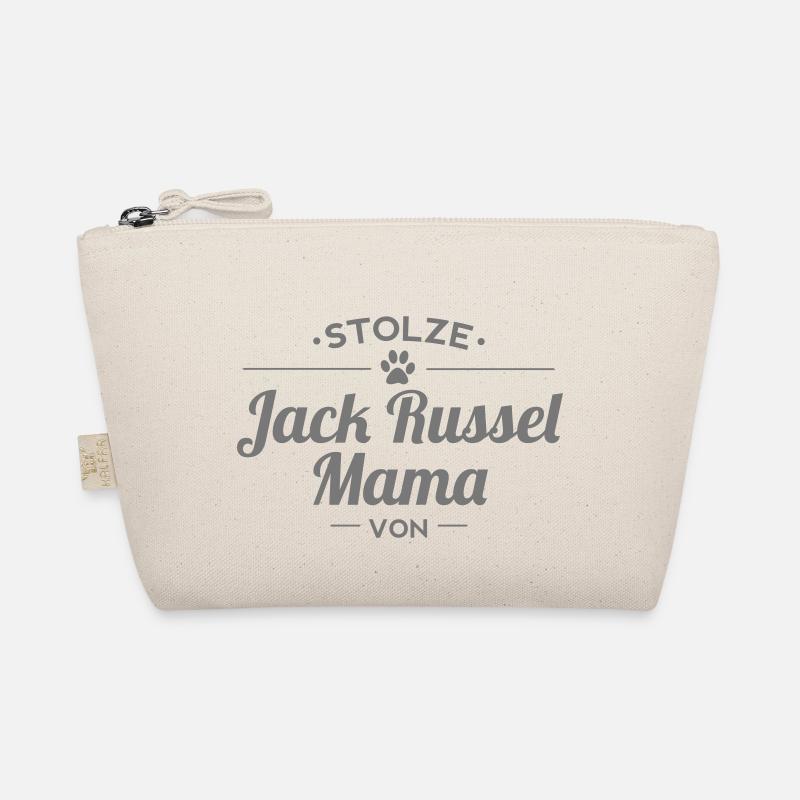Jack Russel-Mama Wunschname Bio-Täschchen