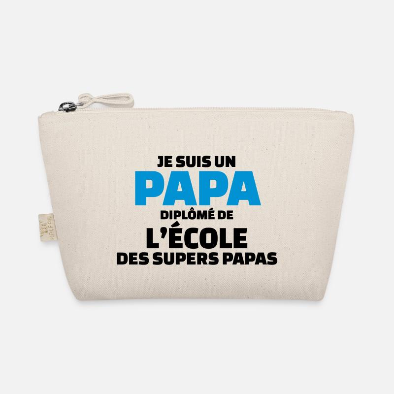 papa diplômé de l'école des supers papas Trousse biologique