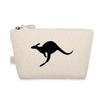 Australia kangaroo roo wallaby outback - Organic Pouch - nature - Front