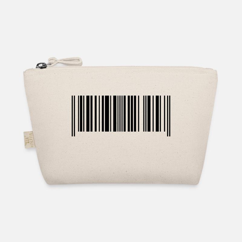 Barcode hergestellt in Frankreich - Bio-Täschchen - Natur
