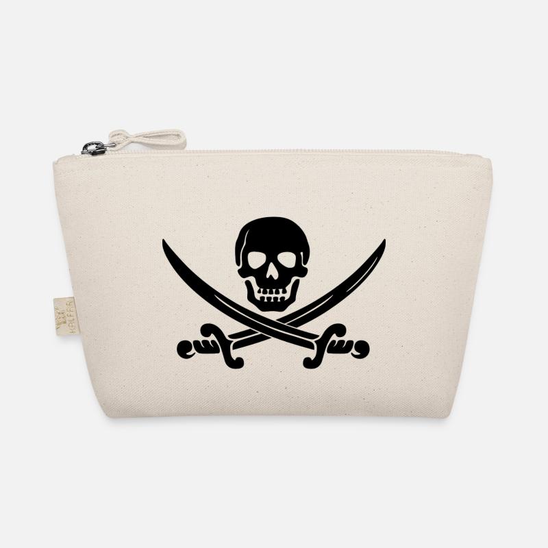 Totenkopf Bio-Täschchen