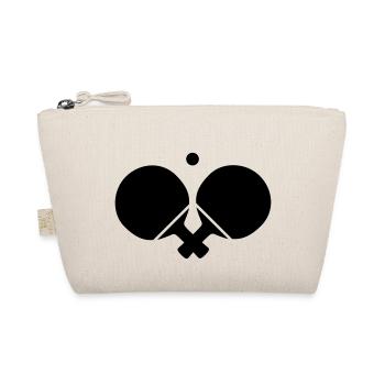 tischtennis_f1 - Organic Pouch - nature - Front