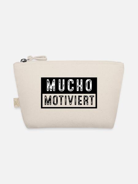 Mucho Motiviert - Bio-Täschchen - Natur