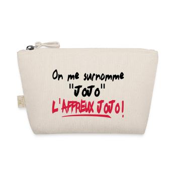 HUMOUR affreux jojo!!! t-shirt,logo,motif,visuel - Trousse biologique - nature - Devant