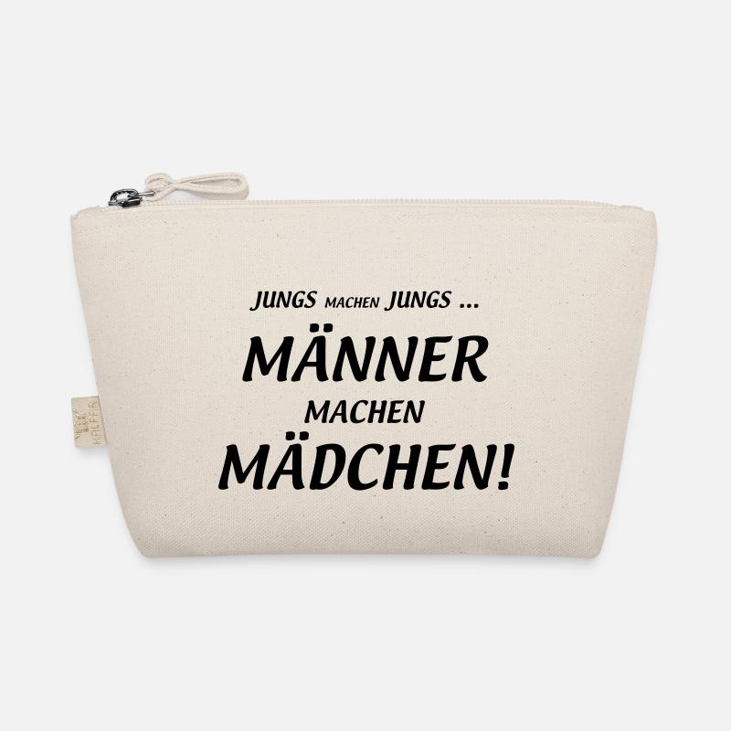 Männer machen Mädchen Bio-Täschchen