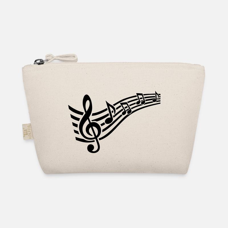 Notes music Organic Pouch