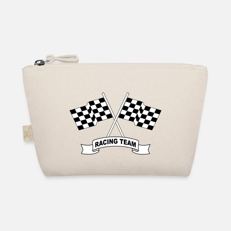 racing team flags Organic Pouch