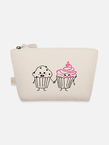 cupcake loves muffin 01 - Bio-Täschchen - Natur