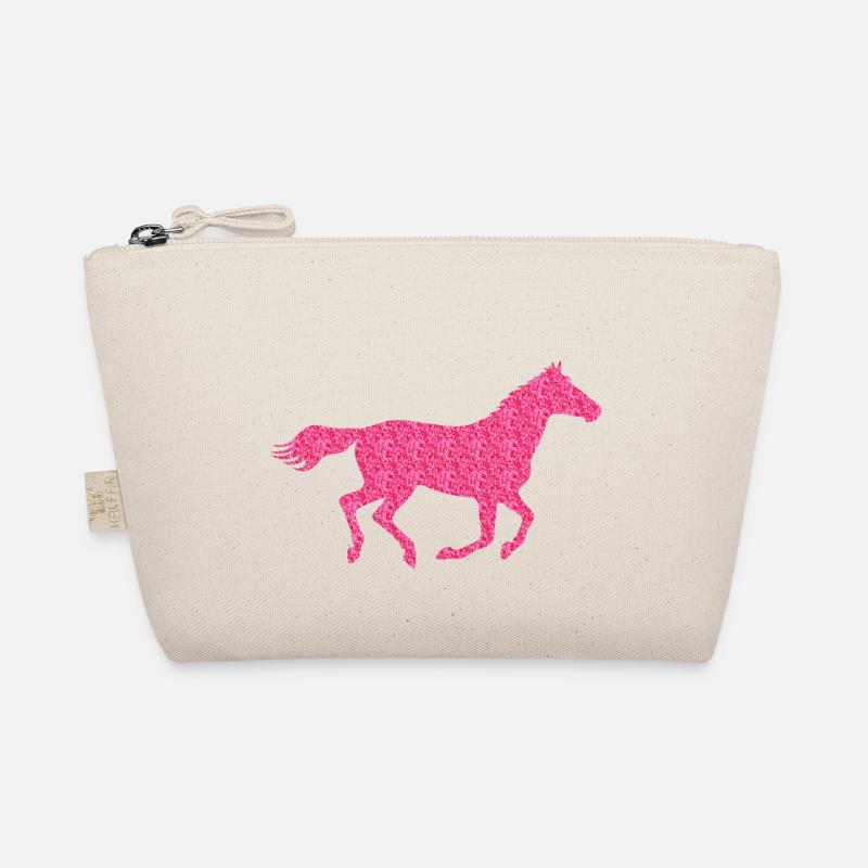 glitter horse Organic Pouch