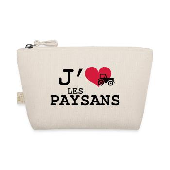 J'aime les Paysans - Trousse biologique - nature - Devant