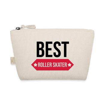Inlineskaten / Rollschuhlaufen / Roller Skating - Bio-Täschchen - Natur - Vorne