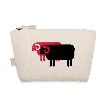 sheep - Organic Pouch - nature - Front