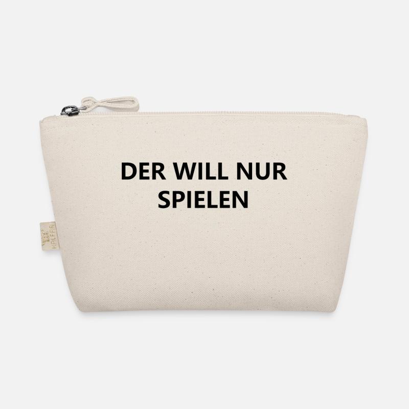Der will nur spielen Bio-Täschchen