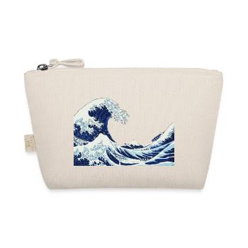 große Welle - big Wave - Bio-Täschchen - Natur - Vorne