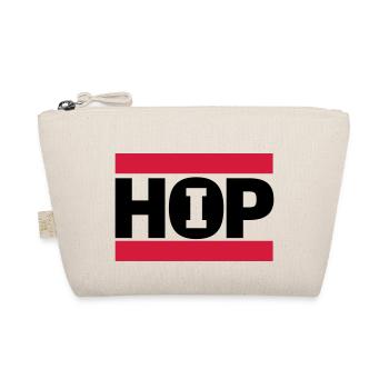 hip hop - Bio-Täschchen - Natur - Vorne