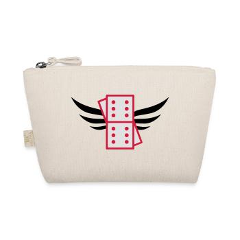 Domino / Dominoes / Game / Gamer / Puzzle - Organic Pouch - nature - Front