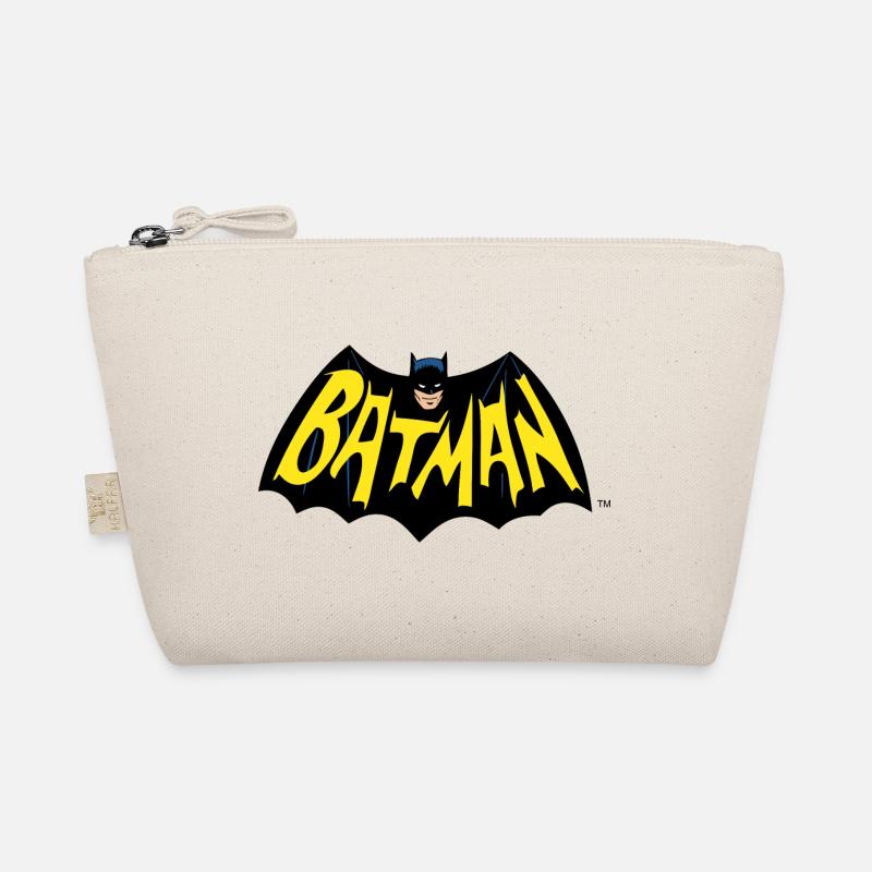 DC Comics Batman Logo Rétro Lettrage - Trousse biologique - nature