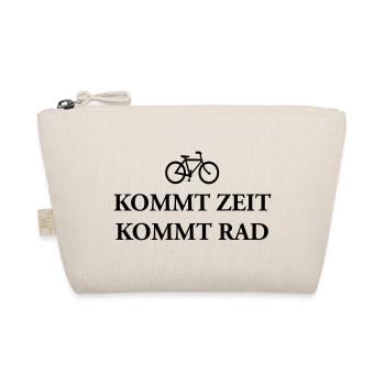 Come cycling time T-Shirts - Organic Pouch - nature - Front