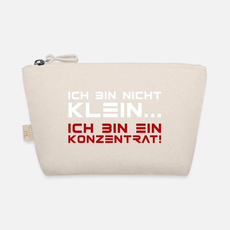 Ich bin nicht klein Ich bin ein Konzentrat Bio-Täschchen