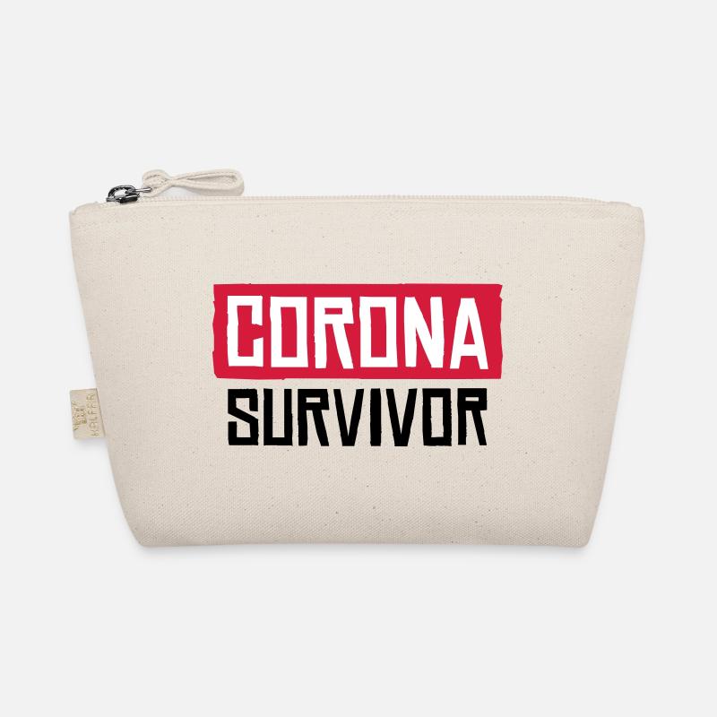 Corona Survivor - Organic Pouch - nature