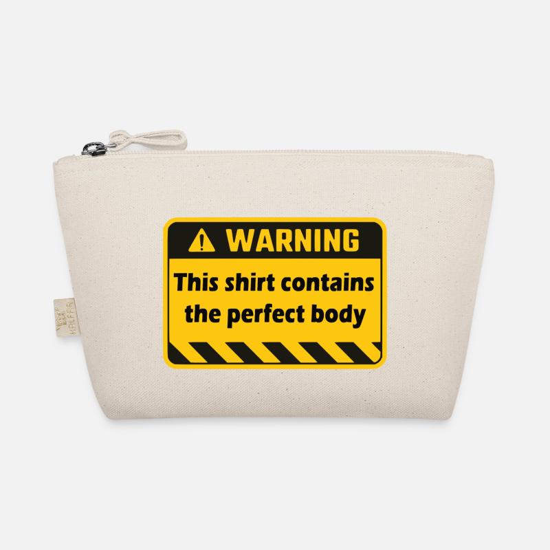 Warning Organic Pouch