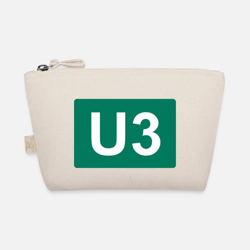 Berlin subway U3 Organic Pouch