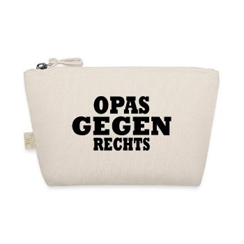 Opas gegen rechts - Bio-Täschchen - Natur - Vorne