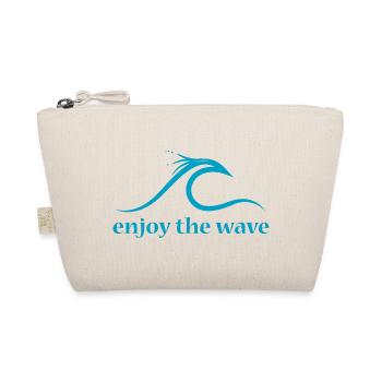 wave waves welle wellen surfen symbol Logo icon - Bio-Täschchen - Natur - Vorne