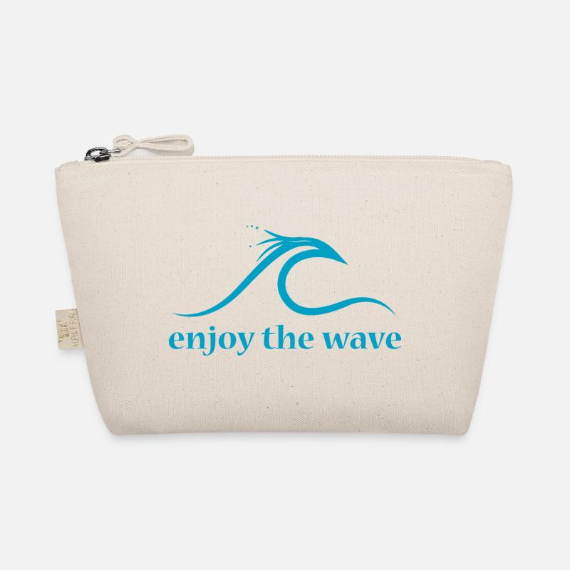 vague vague vague icône surf Icône logo Trousse biologique