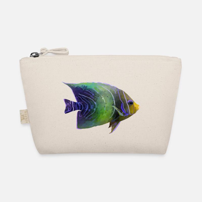 Korallenfisch - Bio-Täschchen - Natur