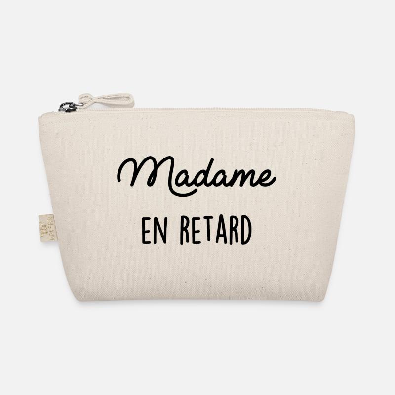 Madame en Retard - Bio-Täschchen - Natur