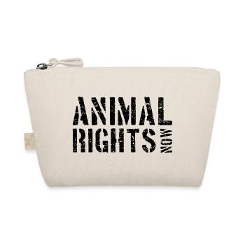 ANIMAL RIGHTS NOW - Organic Pouch - nature - Front