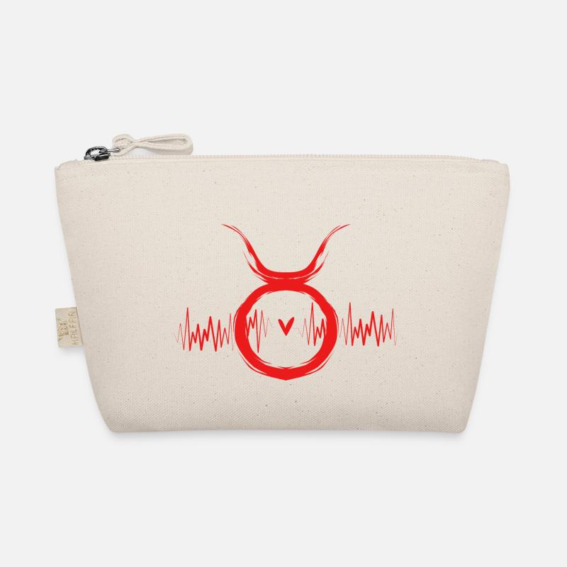 Stier Sternzeichen Bio-Täschchen